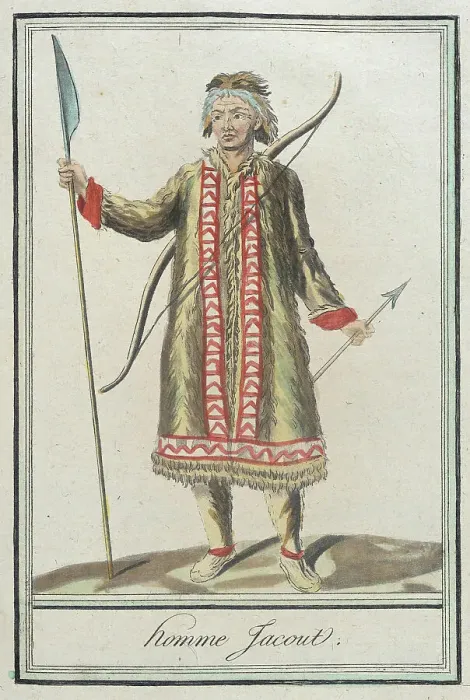 Framed Print : Costumes de Différents Pays, Homme Jacout, c1797. Creators: Jacques Grasset de Saint-Sauveur, LF Labrousse Framed Print : Costumes de Différents Pays, Homme Jacout, c1797. Creators: Jacques Grasset de Saint-Sauveur, LF Labrousse