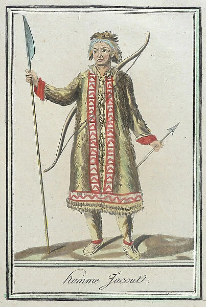 Costumes de Différents Pays, Homme Jacout, c1797. Creators: Jacques Grasset de Saint-Sauveur, LF Labrousse