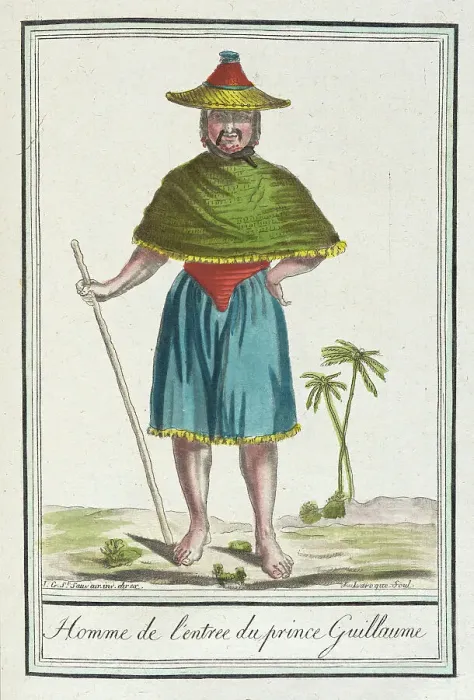 Framed Print : Costumes de Différents Pays, Homme de l'Entree du Prince Guillaume, c1797. Creators: Jacques Grasset de Saint-Sauveur, LF Labrousse Framed Print : Costumes de Différents Pays, Homme de l'Entree du Prince Guillaume, c1797. Creators: Jacques Grasset de Saint-Sauveur, LF Labrousse