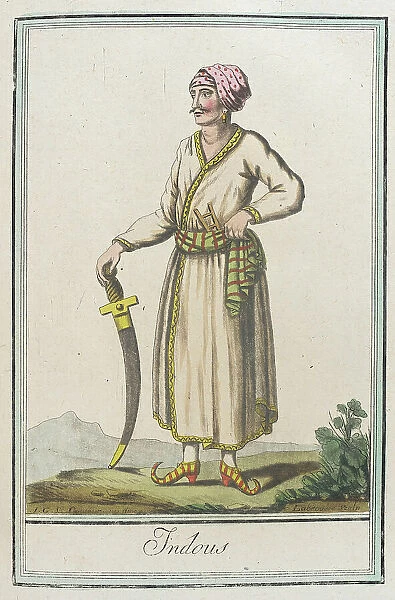 Costumes de Différents Pays, Indous, c1797. Creators: Jacques Grasset de Saint-Sauveur, LF Labrousse