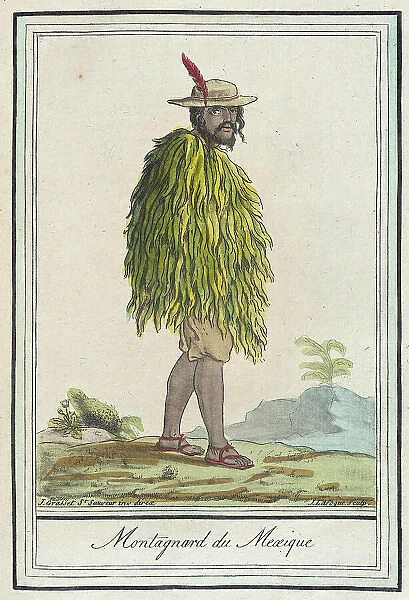 Costumes de Différents Pays, Montagnard du Mexique, c1797. Creators: Jacques Grasset de Saint-Sauveur, LF Labrousse