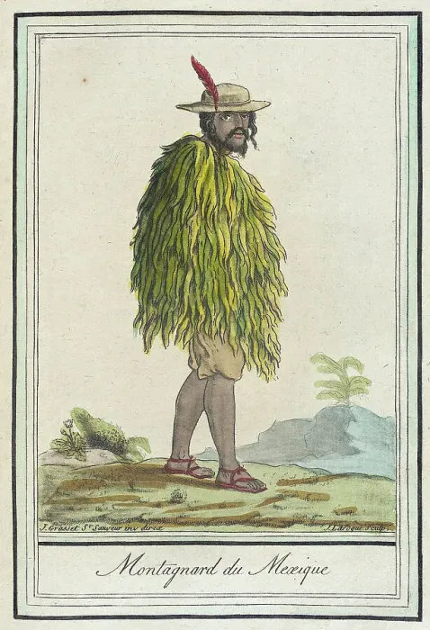 Framed Print : Costumes de Différents Pays, Montagnard du Mexique, c1797. Creators: Jacques Grasset de Saint-Sauveur, LF Labrousse Framed Print : Costumes de Différents Pays, Montagnard du Mexique, c1797. Creators: Jacques Grasset de Saint-Sauveur, LF Labrousse