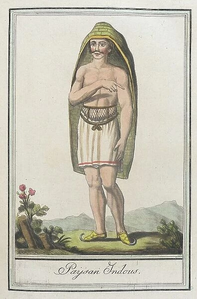Costumes de Différents Pays, Paysan Indous, c1797. Creator: Jacques Grasset de Saint-Sauveur