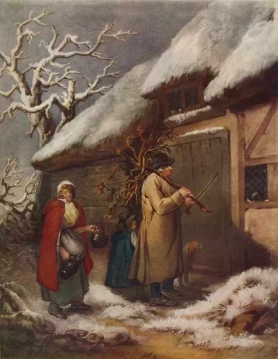 Framed Print : The Cottage Family, c18th century, (1916). Artist: John Raphael Smith Framed Print : The Cottage Family, c18th century, (1916). Artist: John Raphael Smith