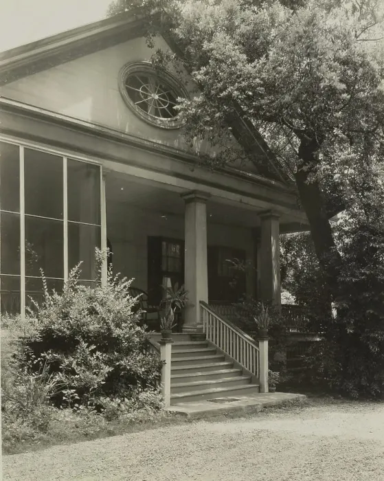 Framed Print : Cottage garden, Natchez, Adams County, Mississippi, 1938. Creator: Frances Benjamin Johnston Framed Print : Cottage garden, Natchez, Adams County, Mississippi, 1938. Creator: Frances Benjamin Johnston