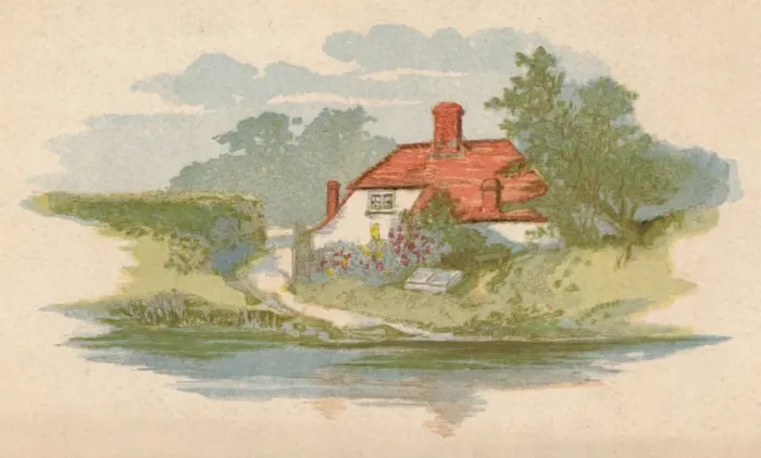 Framed Print : Cottage, near Hastings, c19th century Framed Print : Cottage, near Hastings, c19th century