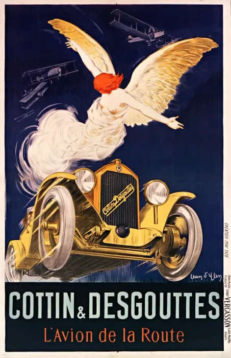 Framed Print : Cottin & Desgouttes, 1926. Creator: D Ylen, Jean (1886-1938) Framed Print : Cottin & Desgouttes, 1926. Creator: D Ylen, Jean (1886-1938)