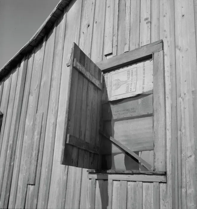 Framed Print : Cotton laborer's house, Louisiana, 1937. Creator: Dorothea Lange Framed Print : Cotton laborer's house, Louisiana, 1937. Creator: Dorothea Lange