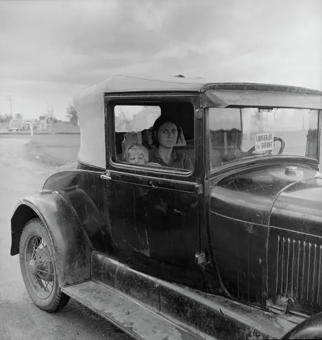 Framed Print : During the cotton strike, a striking picker applies for an emergency food grant, Shafter, CA, 1938. Creator: Dorothea Lange Framed Print : During the cotton strike, a striking picker applies for an emergency food grant, Shafter, CA, 1938. Creator: Dorothea Lange