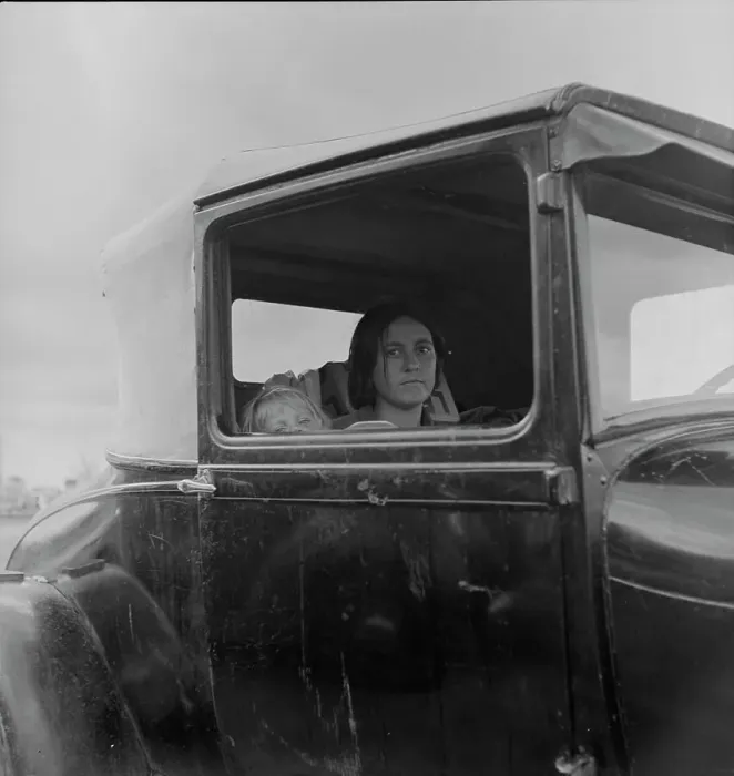 Framed Print : During the cotton strike, a striking picker applies for an emergency food grant, Shafter, CA, 1938. Creator: Dorothea Lange Framed Print : During the cotton strike, a striking picker applies for an emergency food grant, Shafter, CA, 1938. Creator: Dorothea Lange