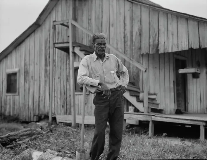Framed Print : Cotton worker in Sunday clothes, near Blytheville, Arkansas, 1937. Creator: Dorothea Lange Framed Print : Cotton worker in Sunday clothes, near Blytheville, Arkansas, 1937. Creator: Dorothea Lange