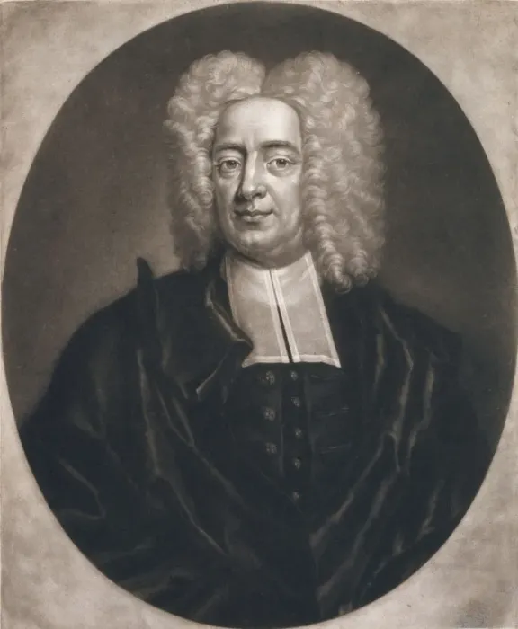 Framed Print : Cottonus Matheris (Cotton Mather), 1728. 1728. Creator: Peter Pelham Framed Print : Cottonus Matheris (Cotton Mather), 1728. 1728. Creator: Peter Pelham