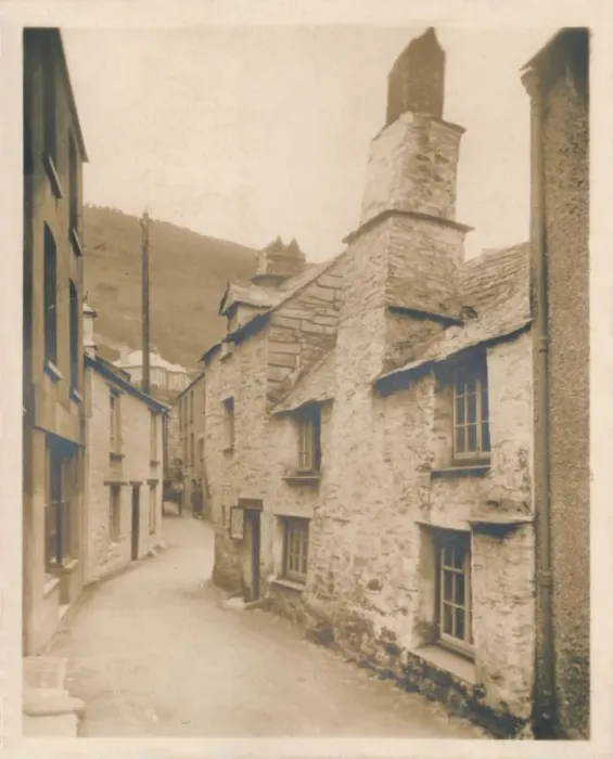 Framed Print : Couchs House - Polperro, 1927 Framed Print : Couchs House - Polperro, 1927