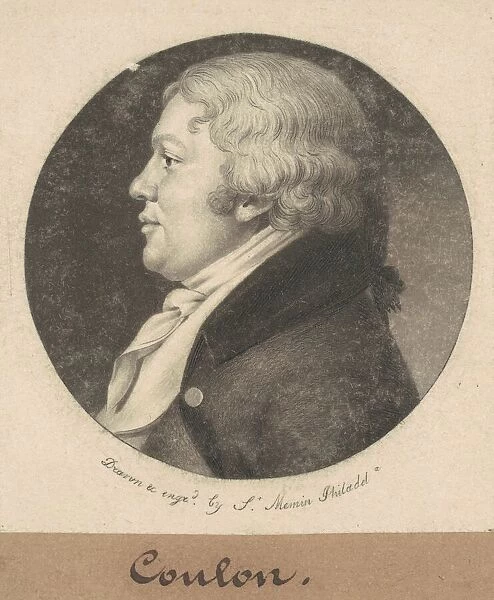 Coulon, 1801. Creator: Charles Balthazar Julien Fevret de Saint-Memin