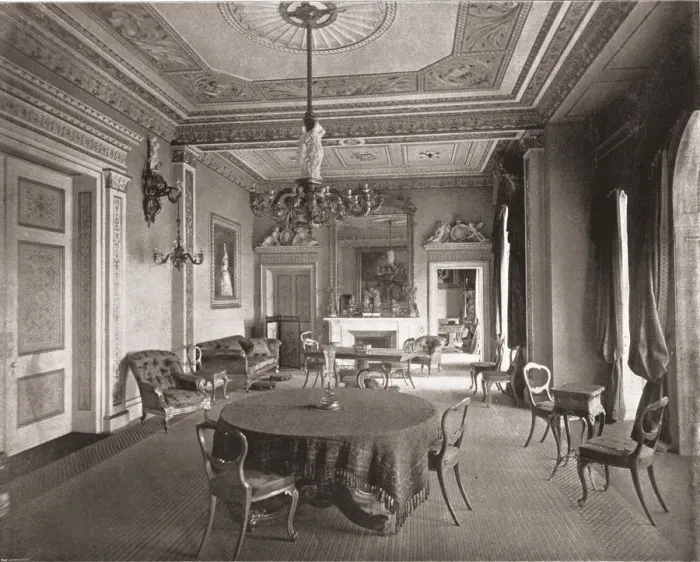 Framed Print : The Council Chamber, Osborne House, East Cowes, Isle of Wight, 1894. Creator: Unknown Framed Print : The Council Chamber, Osborne House, East Cowes, Isle of Wight, 1894. Creator: Unknown