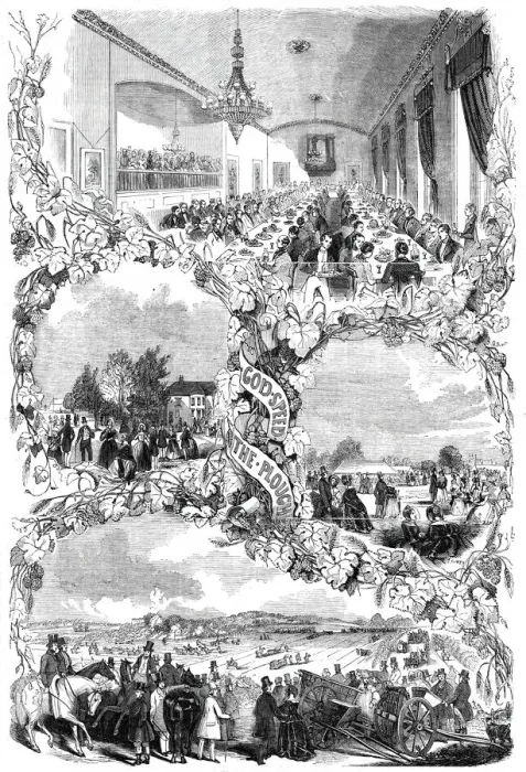 Framed Print : The Council Dinner at the Victoria Archery Rooms, the Trial of Implements at Swathling Framed Print : The Council Dinner at the Victoria Archery Rooms, the Trial of Implements at Swathling