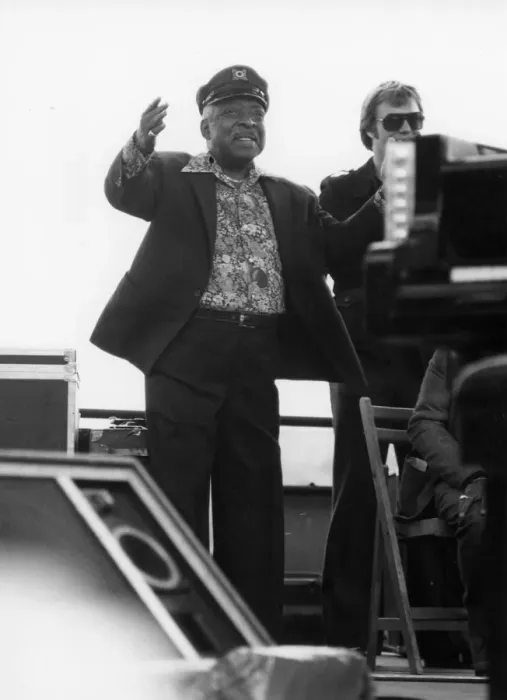 Framed Print : Count Basie, 1970s. Creator: Brian Foskett Framed Print : Count Basie, 1970s. Creator: Brian Foskett