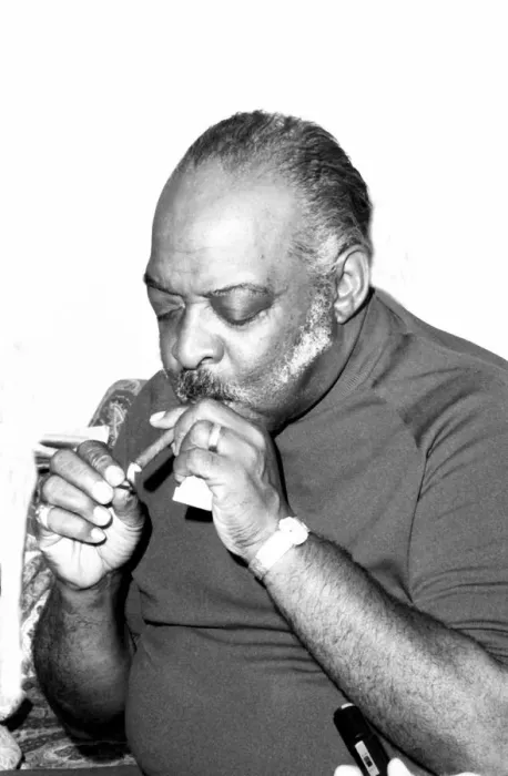 Framed Print : Count Basie, Churchill Hotel, London, 1973. Artist: Brian O Connor Framed Print : Count Basie, Churchill Hotel, London, 1973. Artist: Brian O Connor