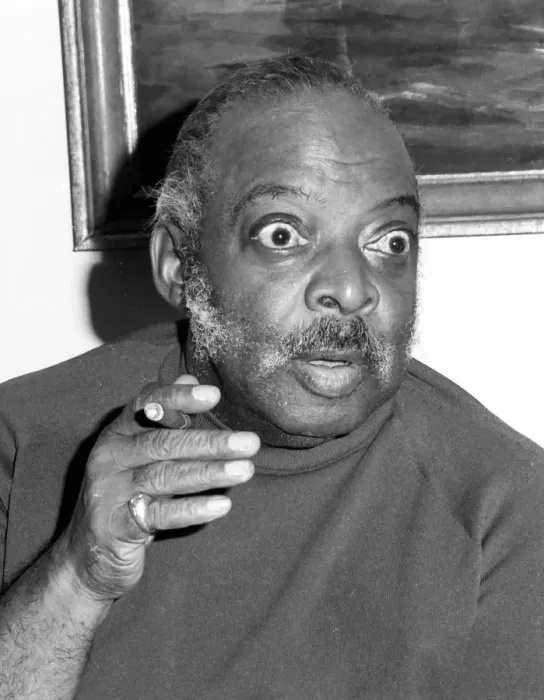 Framed Print : Count Basie, Churchill Hotel, London, 1973. Artist: Brian O Connor Framed Print : Count Basie, Churchill Hotel, London, 1973. Artist: Brian O Connor