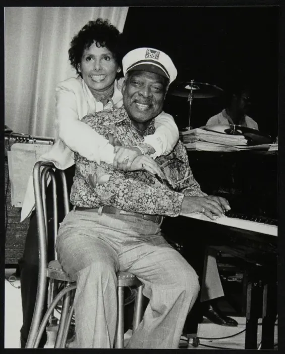 Framed Print : Count Basie and Lena Horne at the Grosvenor House Hotel, London, 1979 Framed Print : Count Basie and Lena Horne at the Grosvenor House Hotel, London, 1979