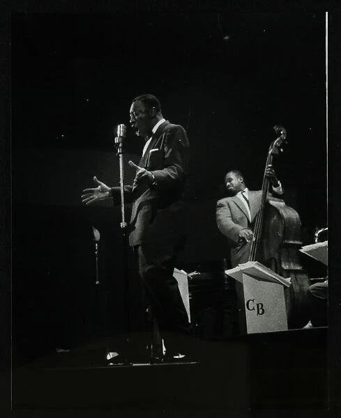 The Count Basie Orchestra in concert at Colston Hall, Bristol, 1957