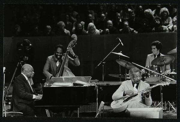 The Count Basie Orchestra in concert at the Royal Festival Hall, London, 18 July 1980