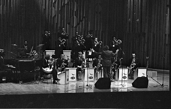 Count Basie Orchestra and Frank Foster, Barbican, London, 1986. Artist: Brian O Connor
