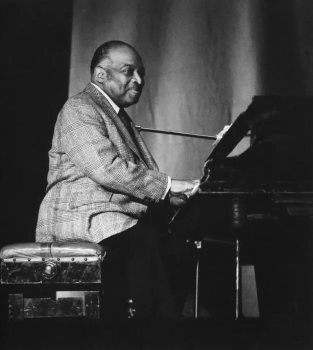 Framed Print : Count Basie on stage, 1960s. Creator: Brian Foskett Framed Print : Count Basie on stage, 1960s. Creator: Brian Foskett