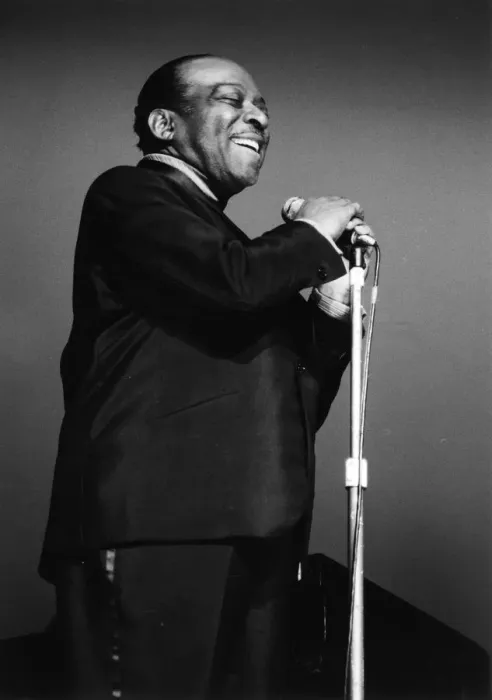 Framed Print : Count Basie on stage, 1970s. Creator: Brian Foskett Framed Print : Count Basie on stage, 1970s. Creator: Brian Foskett