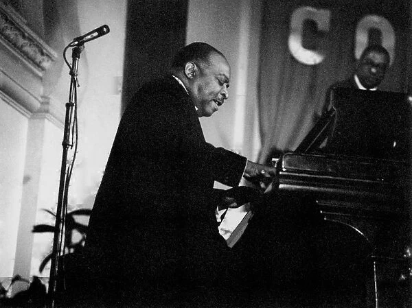 Count Basie on stage, Chatham, Kent, 1967. Creator: Brian Foskett