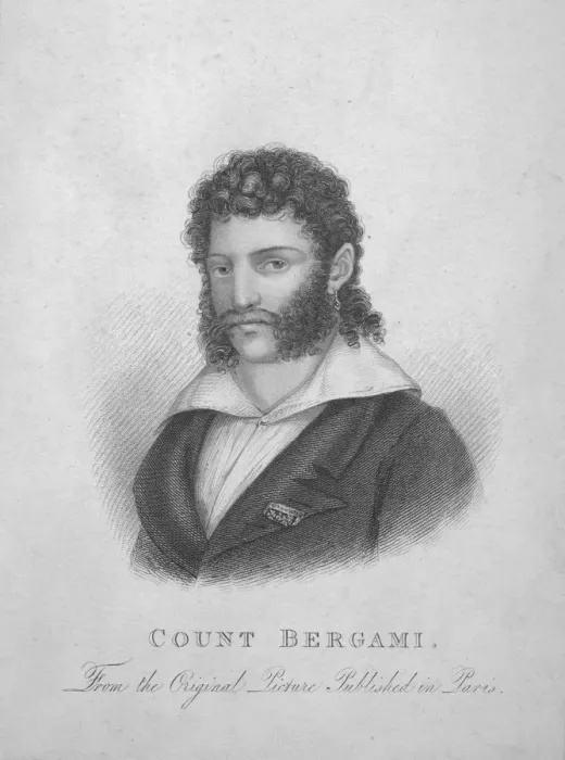Framed Print : Count Bergami, c1820. Creator: Unknown Framed Print : Count Bergami, c1820. Creator: Unknown