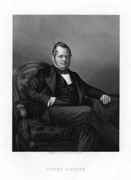 Framed Print : Count Camillo Benso di Cavour, Italian politician, 19th century. Artist: DJ Pound Framed Print : Count Camillo Benso di Cavour, Italian politician, 19th century. Artist: DJ Pound