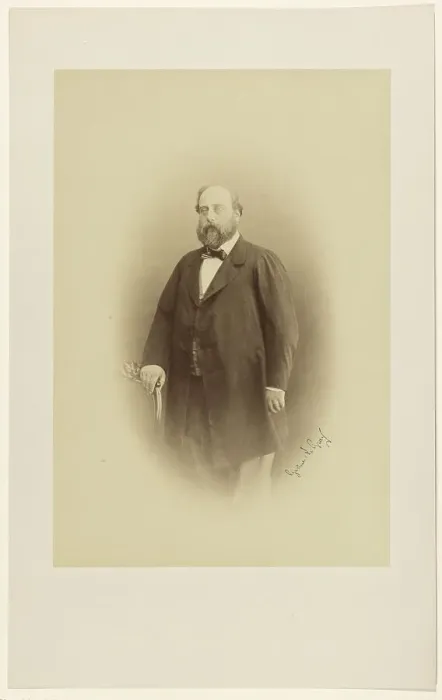 Framed Print : Count of Chambord (Comte de Chambord) / Portrait of the Count of Chambord, 1859. Creator: Gustave Le Gray Framed Print : Count of Chambord (Comte de Chambord) / Portrait of the Count of Chambord, 1859. Creator: Gustave Le Gray