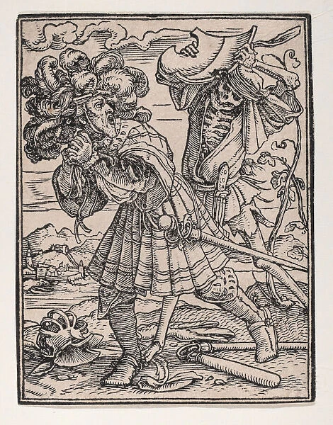 The Count, from The Dance of Death, ca. 1526, published 1538. Creator: Hans Lützelburger