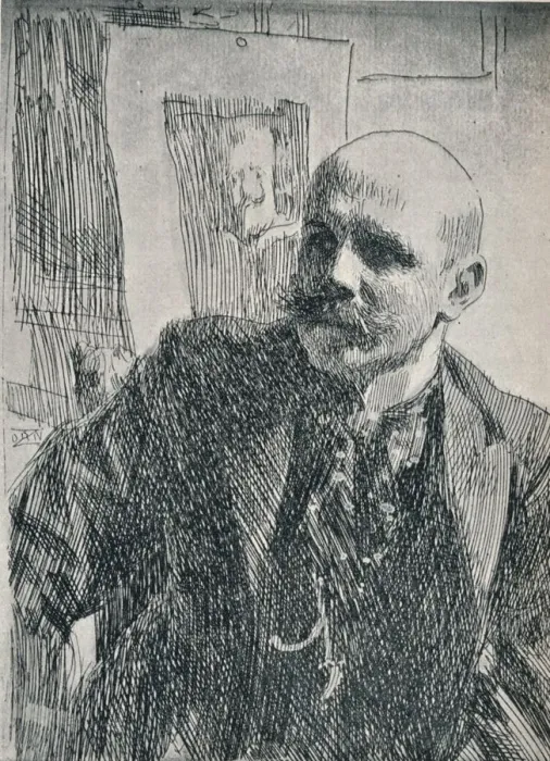 Framed Print : Count Georg von Rosen (1843-1923), Swedish painter, 1893, (1898). Artist: Anders Leonard Zorn Framed Print : Count Georg von Rosen (1843-1923), Swedish painter, 1893, (1898). Artist: Anders Leonard Zorn