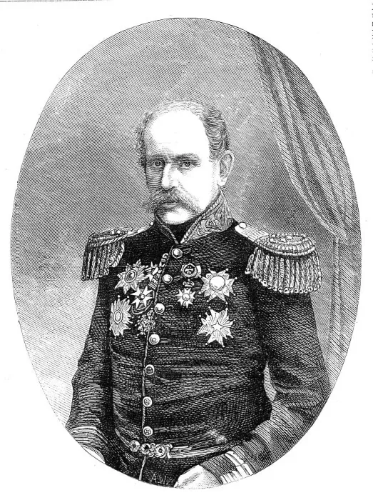 Framed Print : Count Gyldenstolpe, Grand Marshal of Sweden, 1860. Creator: Unknown Framed Print : Count Gyldenstolpe, Grand Marshal of Sweden, 1860. Creator: Unknown