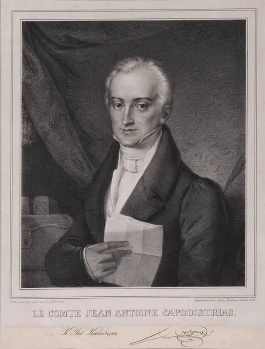 Framed Print : Count Ioannis Antonios Kapodistrias (1776-1831), 1834 Framed Print : Count Ioannis Antonios Kapodistrias (1776-1831), 1834