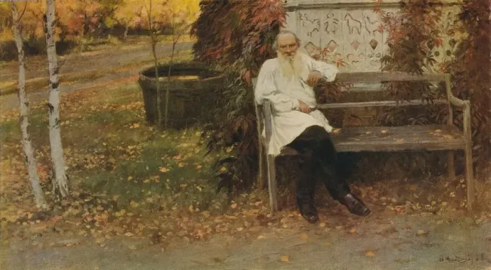 Framed Print : Count Leo N. Tolstoi, c1909, (1911). Artist: Ivan Alekseyevich Vladimiroff Framed Print : Count Leo N. Tolstoi, c1909, (1911). Artist: Ivan Alekseyevich Vladimiroff