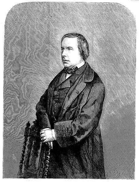Count de Montalembert - from a photograph by Maull and Polyblank, 1858. Creator: Unknown