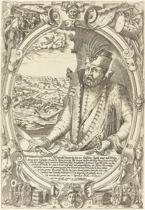 Framed Print : Count Nicolas Zrinyi. Creator: Mathis Zundt Framed Print : Count Nicolas Zrinyi. Creator: Mathis Zundt