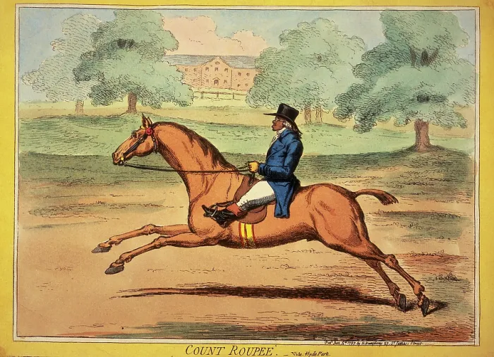 Framed Print : Count Roupee, 1797. Creator: James Gillray. Count Roupee, 1797. Creator: James Gillray Framed Print : Count Roupee, 1797. Creator: James Gillray. Count Roupee, 1797. Creator: James Gillray
