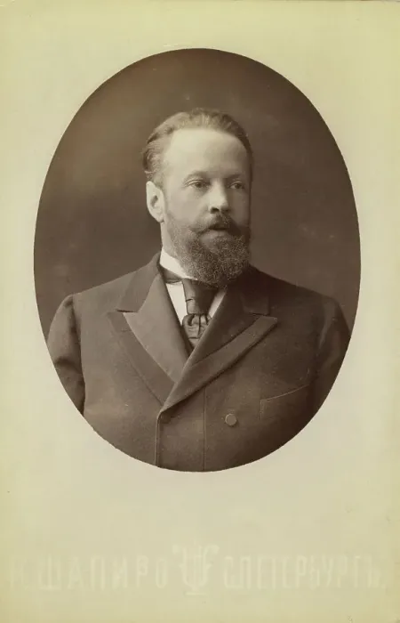 Framed Print : Count Serge Vitte, half-length portrait, facing right, between 1880 and 1886. Creator: Unknown Framed Print : Count Serge Vitte, half-length portrait, facing right, between 1880 and 1886. Creator: Unknown