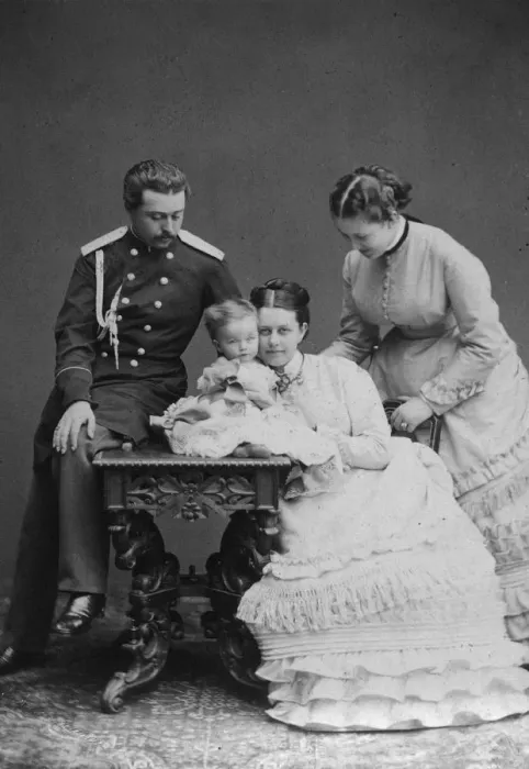 Framed Print : Count Sergei Sheremetev and Countess Ekaterina Sheremeteva and family, 1870s Framed Print : Count Sergei Sheremetev and Countess Ekaterina Sheremeteva and family, 1870s