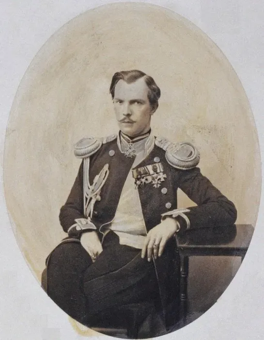 Framed Print : Count Vladimir Vasilyevich Levashov (1834-1898), 1858 Framed Print : Count Vladimir Vasilyevich Levashov (1834-1898), 1858