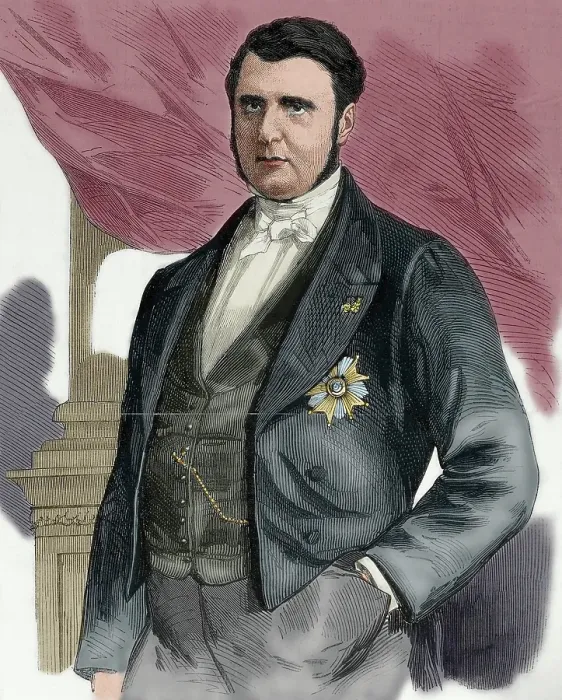 Framed Print : Count Walewski as a Minister of State, 1860. Creator: Unknown Framed Print : Count Walewski as a Minister of State, 1860. Creator: Unknown
