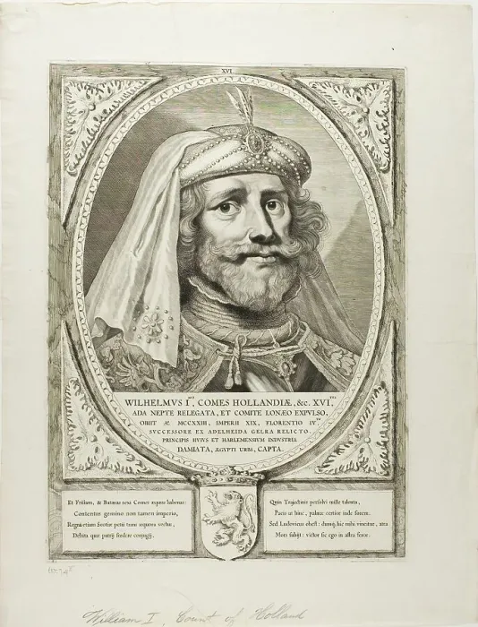 Framed Print : Count William of Holland V, n.d. Creator: Cornelis de Visscher Framed Print : Count William of Holland V, n.d. Creator: Cornelis de Visscher