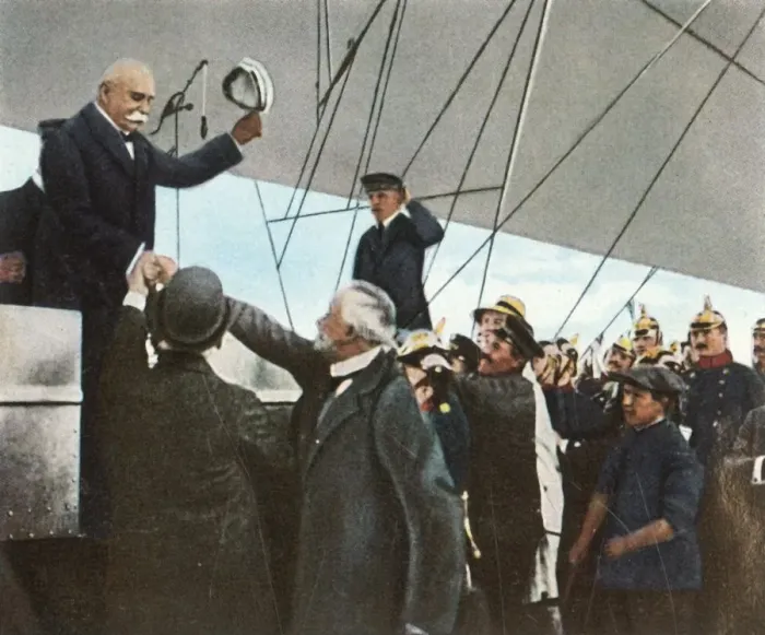 Framed Print : Count Zeppelin, 1908, (1936). Creator: Unknown Framed Print : Count Zeppelin, 1908, (1936). Creator: Unknown