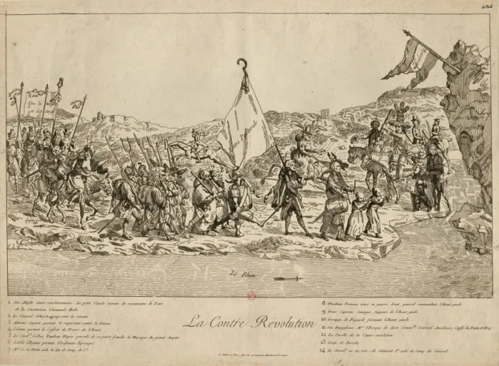 Framed Print : The Counterrevolution, 1791. Creator: Anonymous Framed Print : The Counterrevolution, 1791. Creator: Anonymous