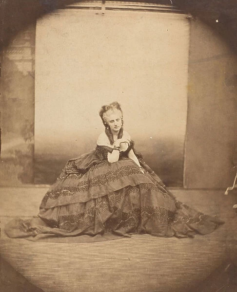 [Countess de Castiglione], 1858. Creator: Pierre-Louis Pierson