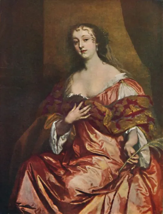 Framed Print : The Countess De Grammont, c1670, (1903). Artist: Peter Lely Framed Print : The Countess De Grammont, c1670, (1903). Artist: Peter Lely